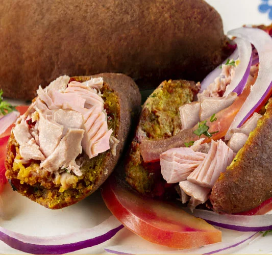 Corviches de AtÃƒÆ’Ã†â€™Ãƒâ€ Ã¢â‚¬â„¢ÃƒÆ’Ã¢â‚¬Å¡Ãƒâ€šÃ‚Âºn Real con salsa criolla